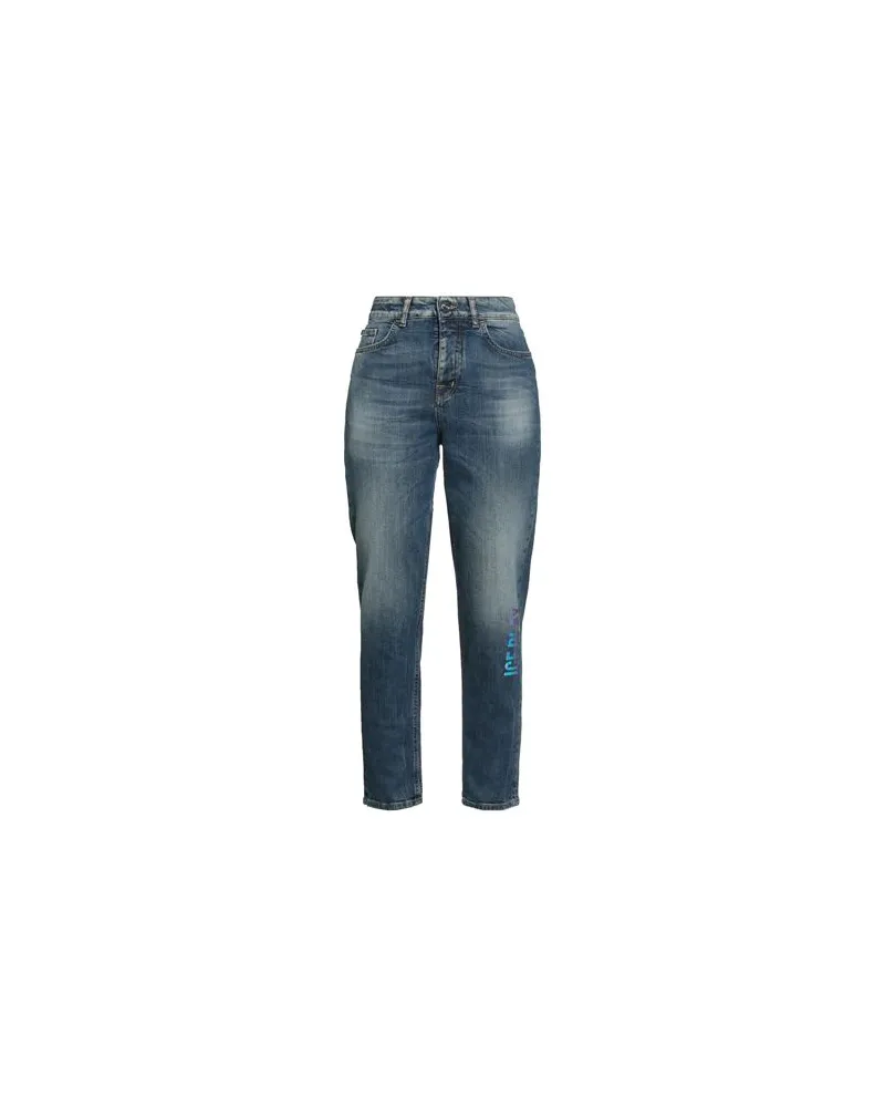 ICE PLAY HOSEN & RÖCKE - Jeanshosenauf YOOX.COM Blau
