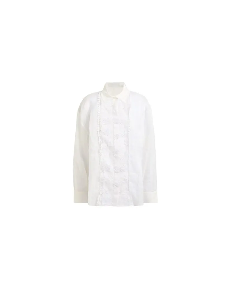 Zimmermann TOPS - Hemdenauf YOOX.COM Weiß