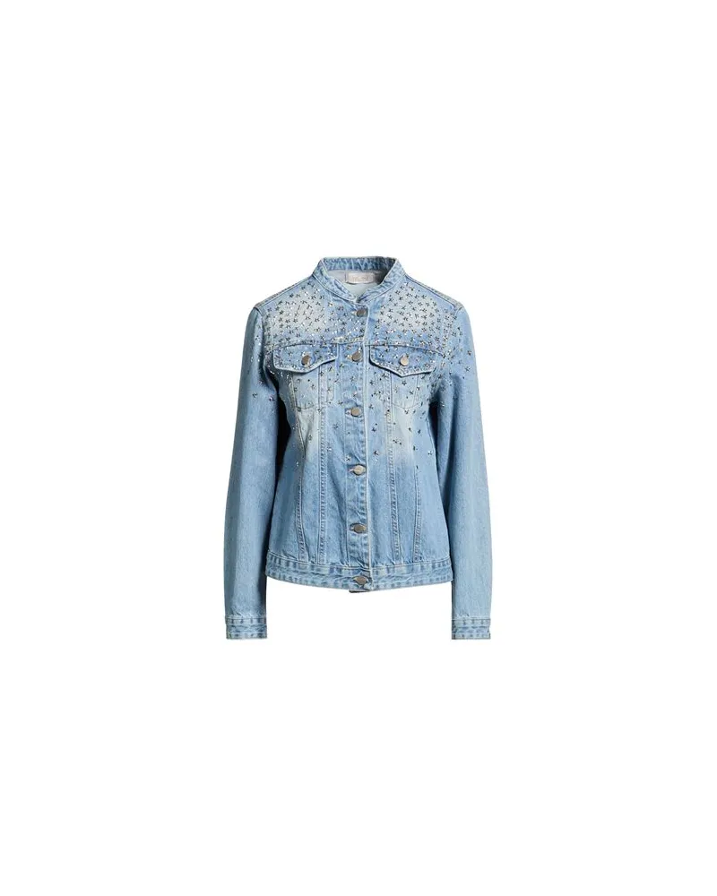 Motel JACKEN & MÄNTEL - Jeansjacken/Mäntelauf YOOX.COM Blau