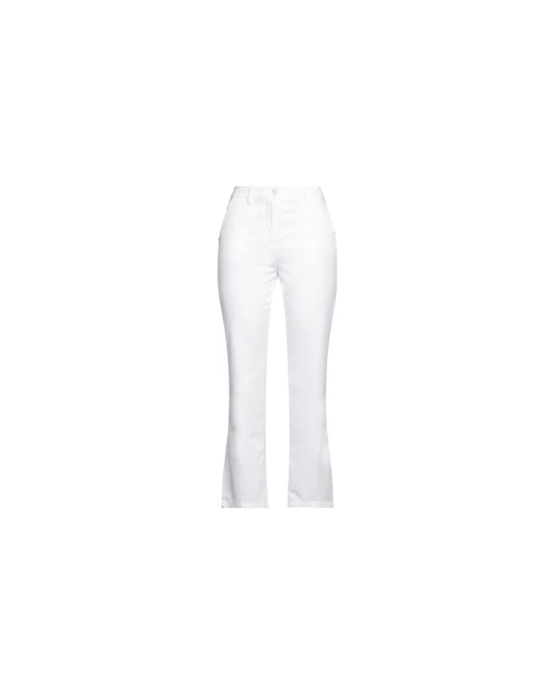 PLAN C HOSEN & RÖCKE - Hosenauf YOOX.COM Weiß