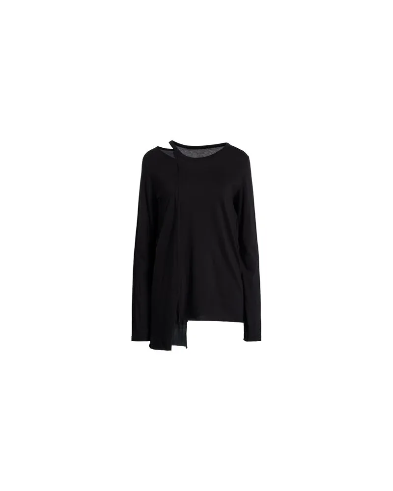 Yohji Yamamoto TOPS - T-shirtsauf YOOX.COM Schwarz