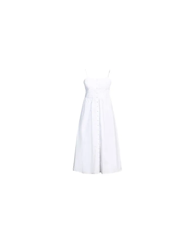 Weili Zheng KLEIDER - Midi-Kleiderauf YOOX.COM Weiß