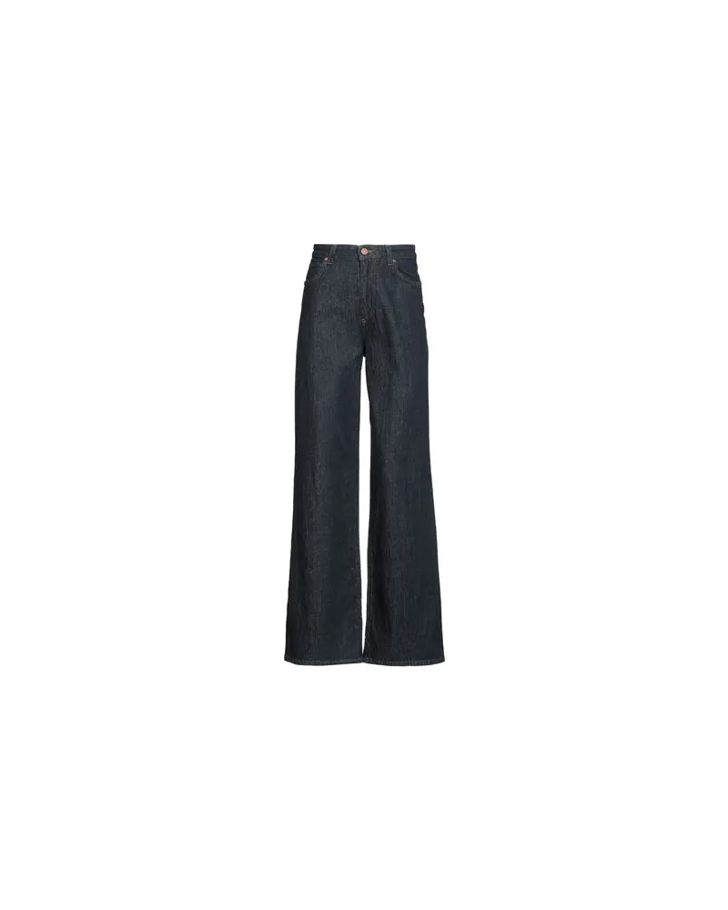 CRUNA HOSEN & RÖCKE - Jeanshosenauf YOOX.COM Blau