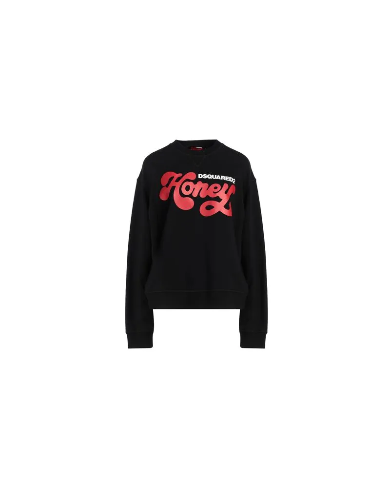 Dsquared2 TOPS - Sweatshirtsauf YOOX.COM Schwarz