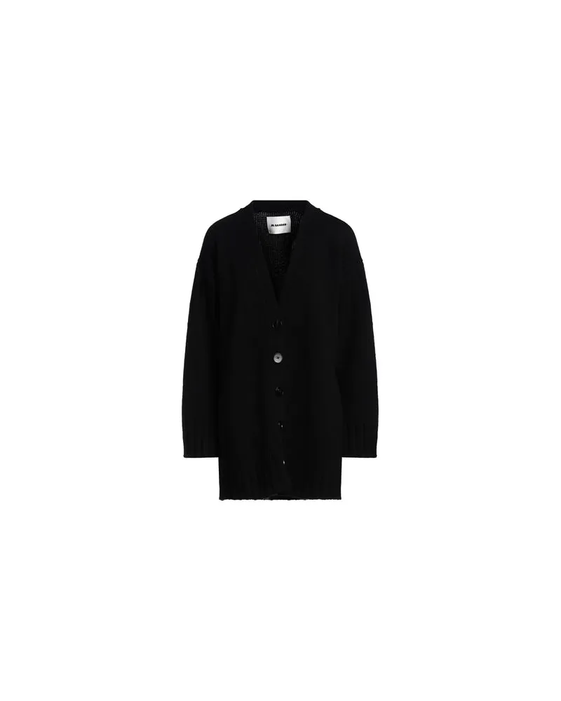 Jil Sander STRICKWAREN - Strickjackenauf YOOX.COM Schwarz