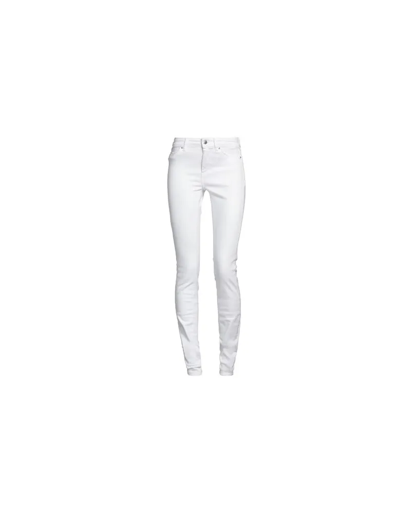 only HOSEN & RÖCKE - Jeanshosenauf YOOX.COM Weiß