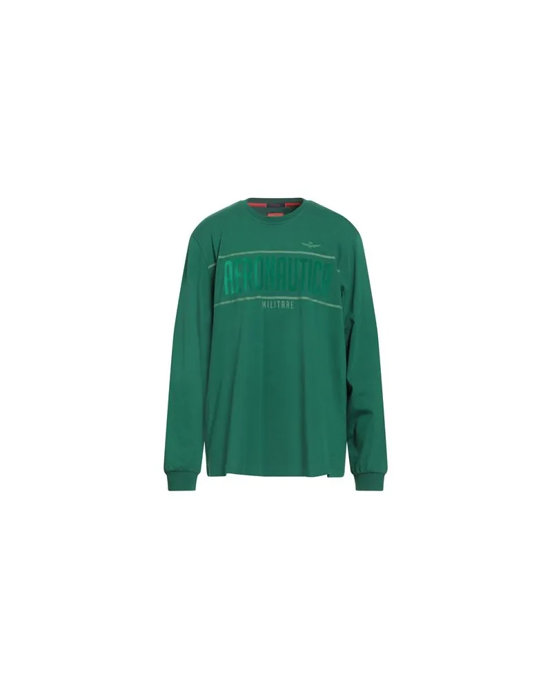 Aeronautica Militare TOPS - T-shirtsauf YOOX.COM Grün