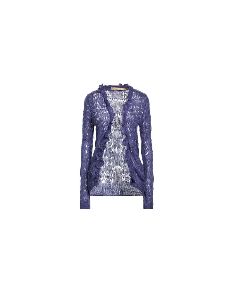 Ermanno Scervino STRICKWAREN - Strickjackenauf YOOX.COM Blau