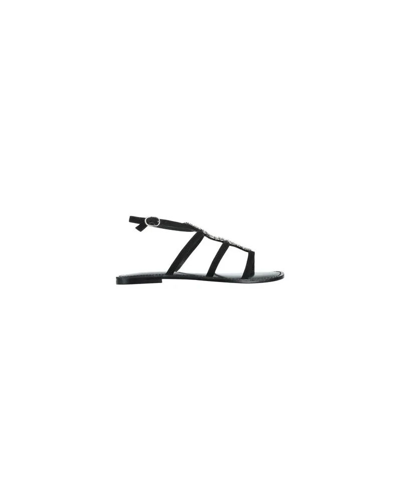 CAFèNOIR  SCHUHE - Sandalenauf YOOX.COM Schwarz
