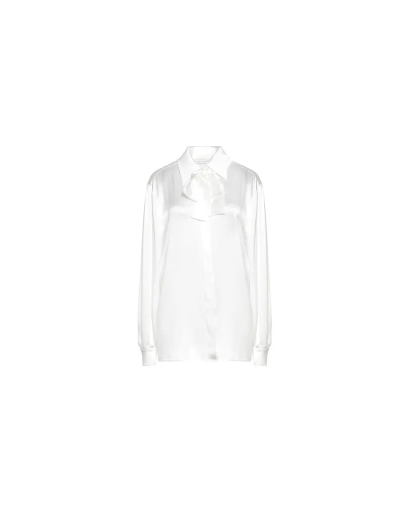 Alberta Ferretti TOPS - Hemdenauf YOOX.COM Elfenbein