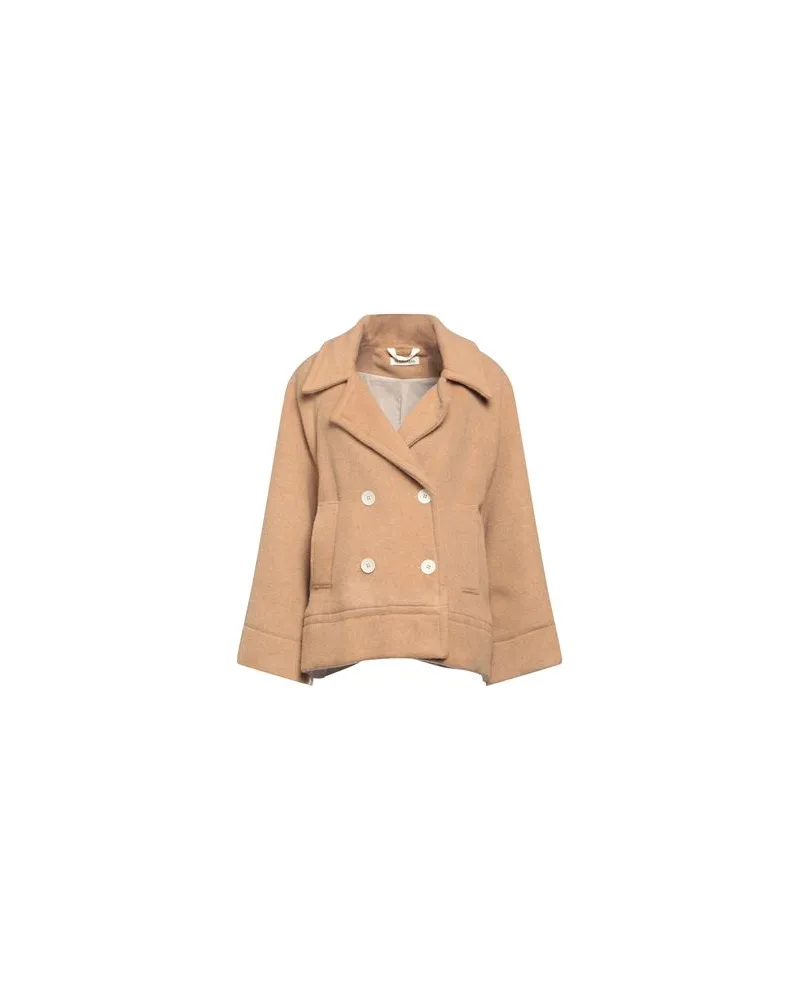 La Fabrique JACKEN & MÄNTEL - Mäntelauf YOOX.COM Kamel