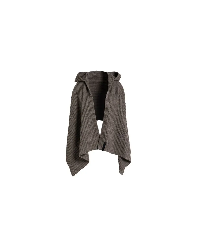 HINNOMINATE STRICKWAREN - Strickjackenauf YOOX.COM Maulwurfsgrau