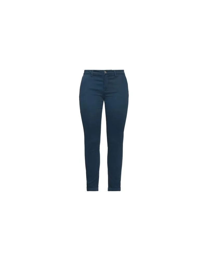 Re-HasH HOSEN & RÖCKE - Hosenauf YOOX.COM Blau