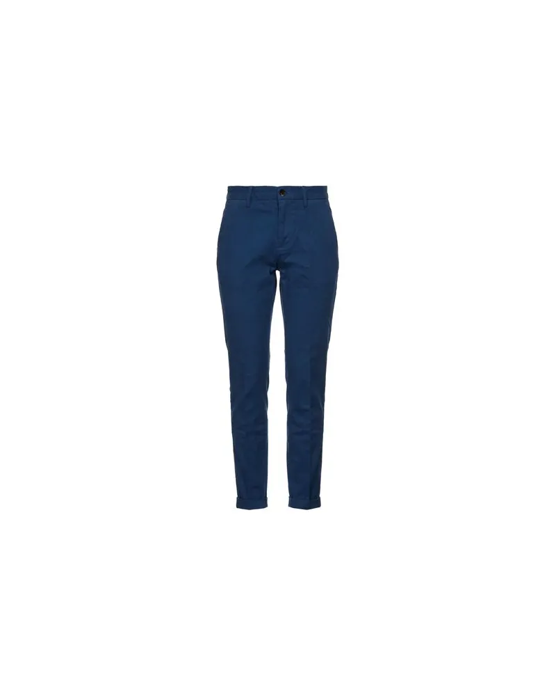 Re-HasH HOSEN & RÖCKE - Hosenauf YOOX.COM Marineblau