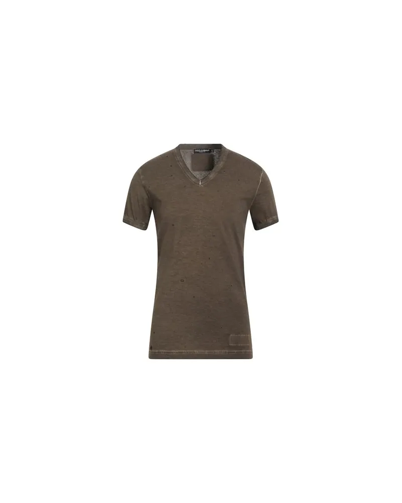 Dolce & Gabbana TOPS - T-shirtsauf YOOX.COM Schokobraun