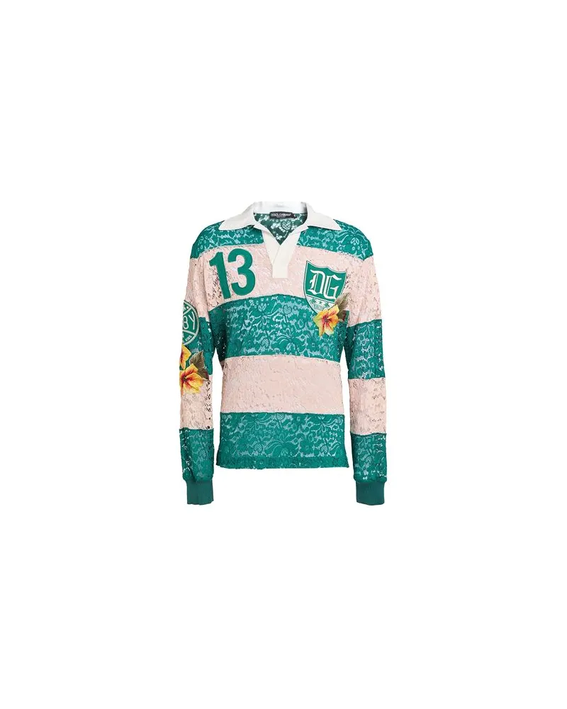 Dolce & Gabbana TOPS - Poloshirtsauf YOOX.COM Grün