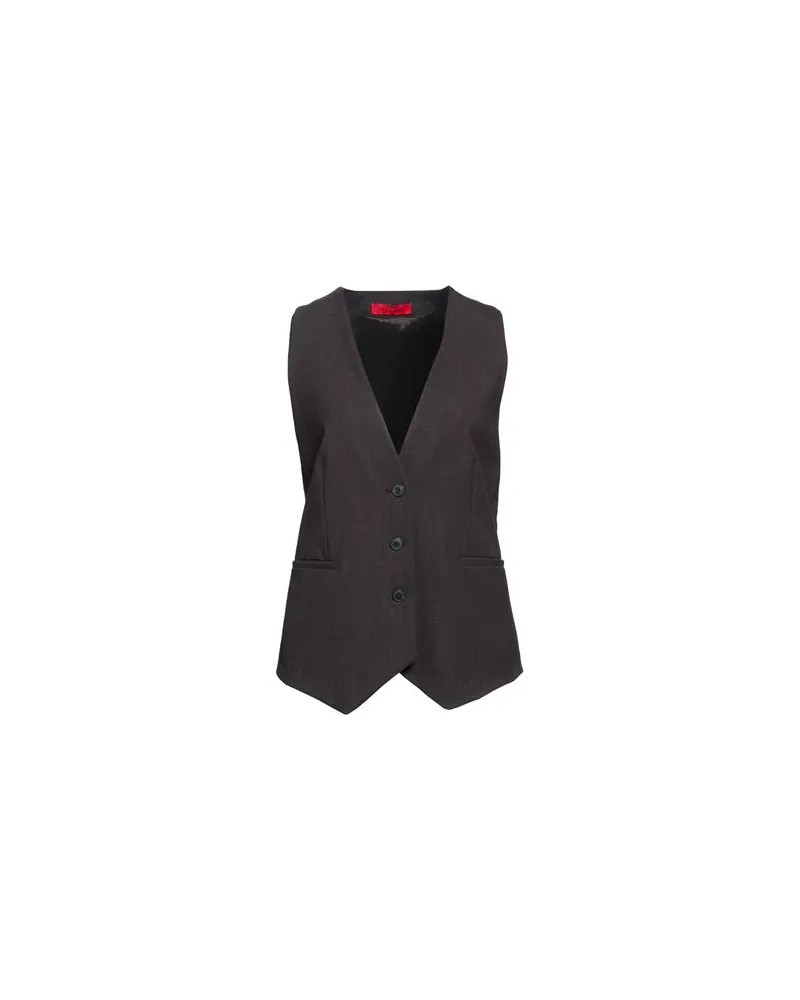 MAX&Co. ANZÜGE und CO-ORDS - Couture-Westenauf YOOX.COM Braungrau
