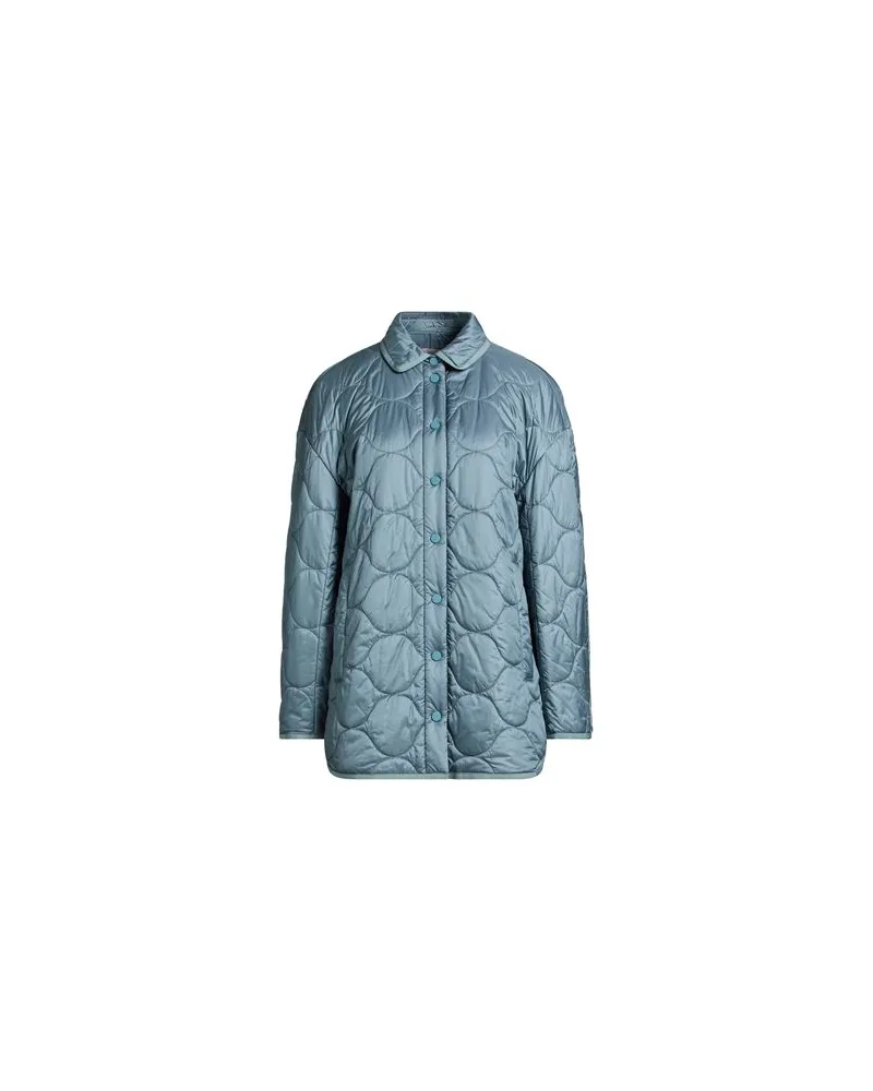 Max Mara MM BY  - JACKEN & MÄNTEL - Pufferjacken & Daunenjackenauf YOOX.COM Taubenblau