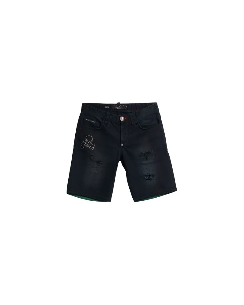 Philipp Plein HOSEN & RÖCKE - Shorts & Bermudashortsauf YOOX.COM Marineblau
