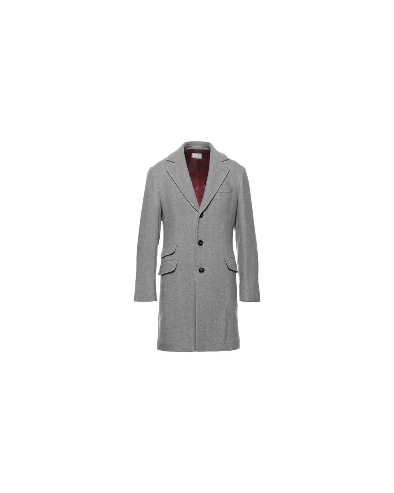 Brunello Cucinelli JACKEN & MÄNTEL - Mäntelauf YOOX.COM Grau