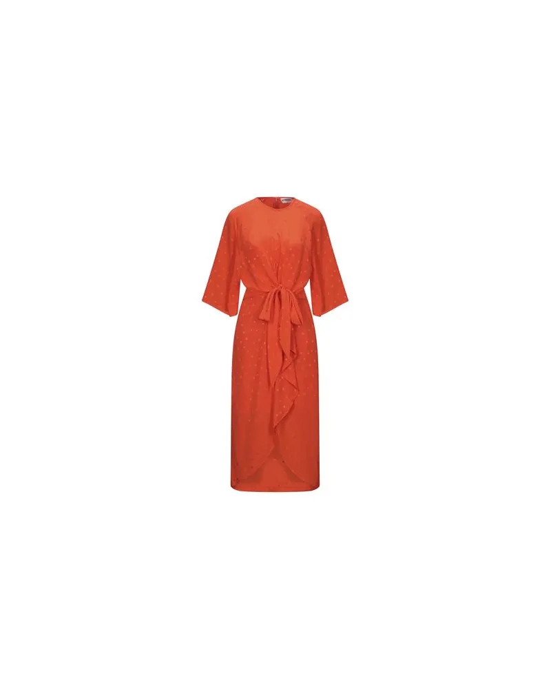 Essentiel KLEIDER - Midi-Kleiderauf YOOX.COM Orange