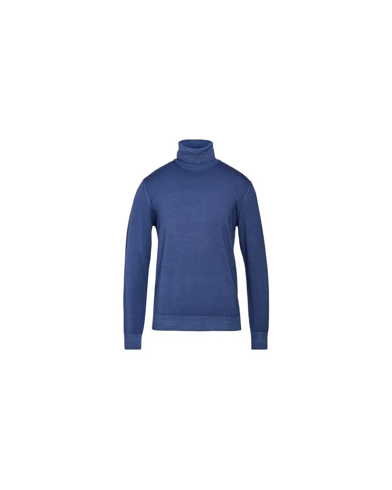 Luigi Borrelli STRICKWAREN - Rollkragenpulloverauf YOOX.COM Taubenblau