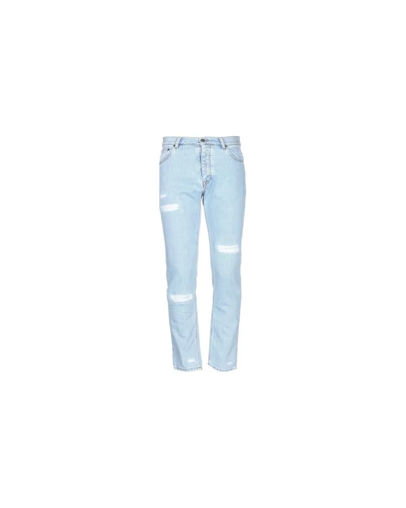 MSGM HOSEN & RÖCKE - Jeanshosenauf YOOX.COM Blau