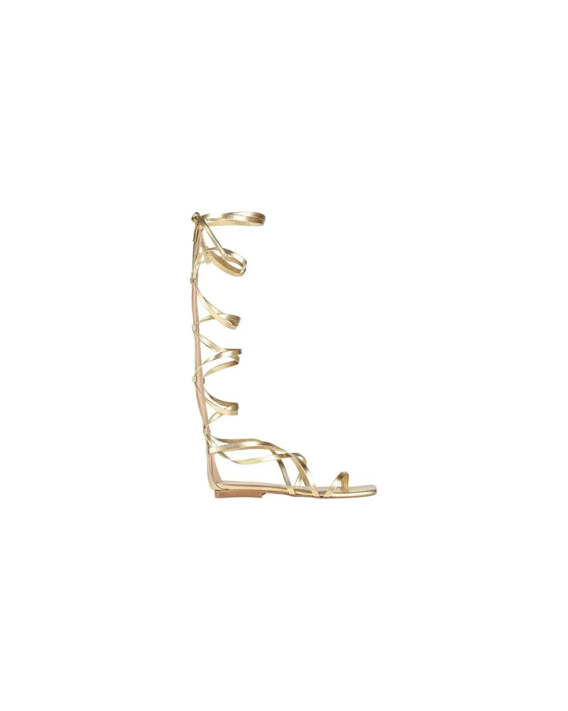 Manila Grace SCHUHE - Zehentrennerauf YOOX.COM Gold