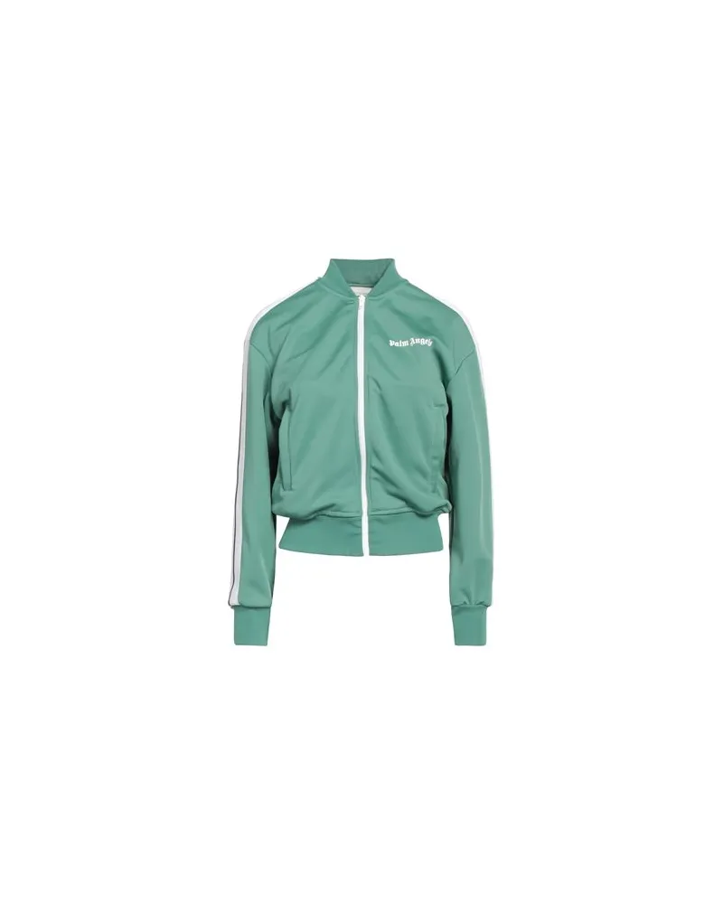 Palm Angels TOPS - Sweatshirtsauf YOOX.COM Salbeigrün