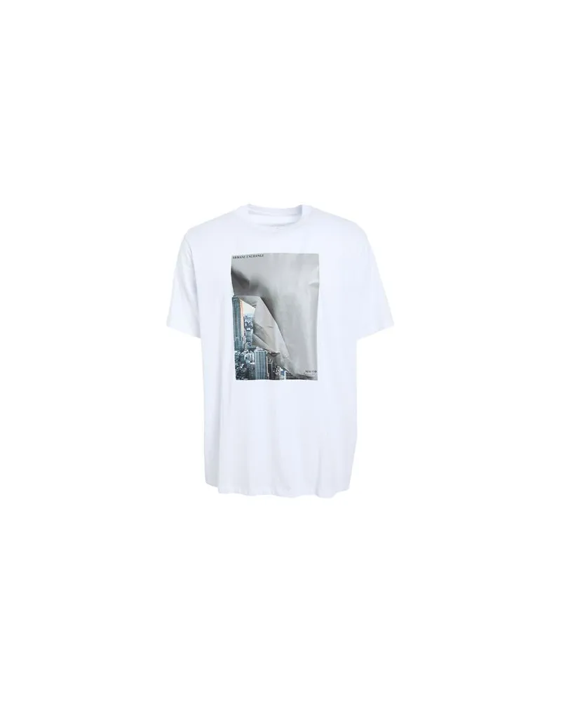 Armani Exchange TOPS - T-shirtsauf YOOX.COM Weiß