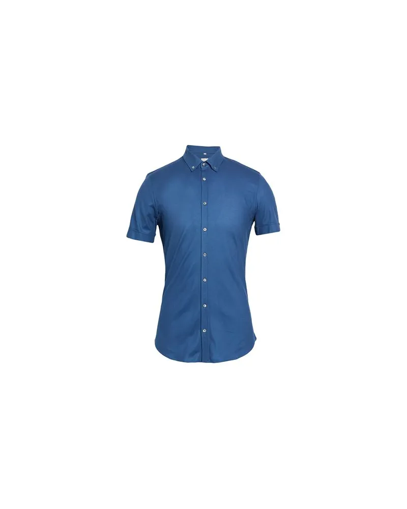 Q1 TOPS - Hemdenauf YOOX.COM Taubenblau