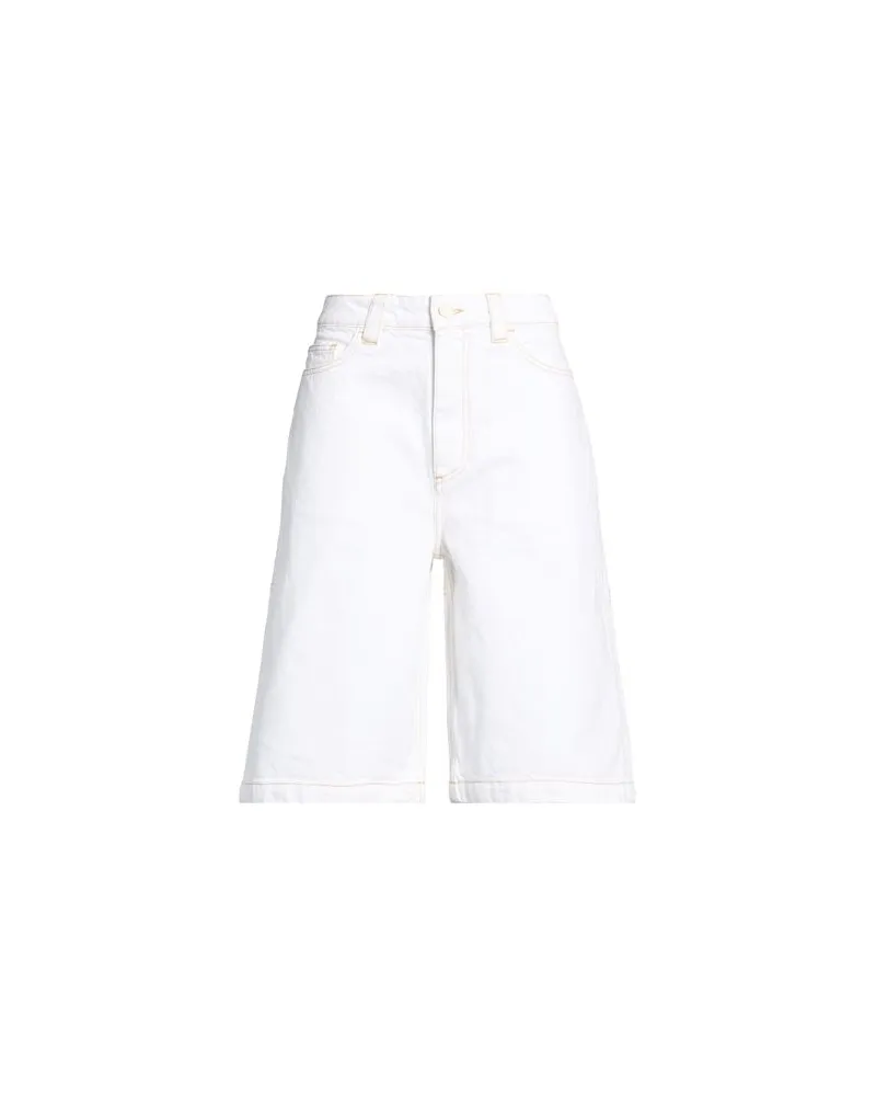 SUNNEI HOSEN & RÖCKE - Jeansshortsauf YOOX.COM Weiß