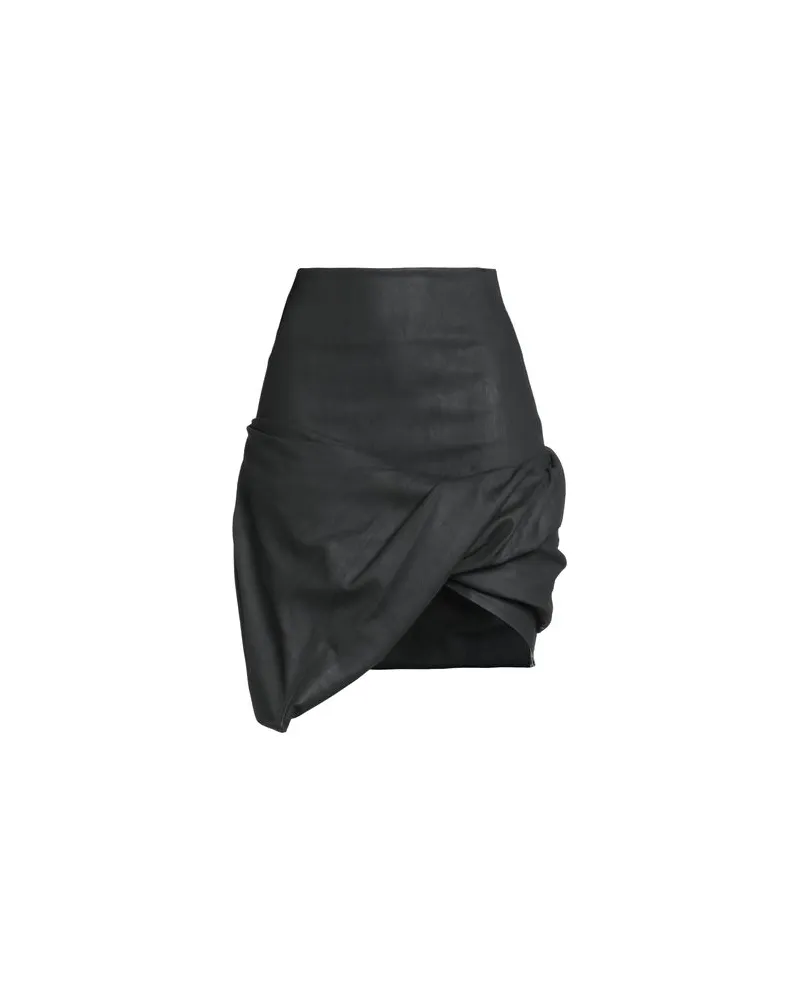 Rick Owens HOSEN & RÖCKE - Jeansröckeauf YOOX.COM Schwarz