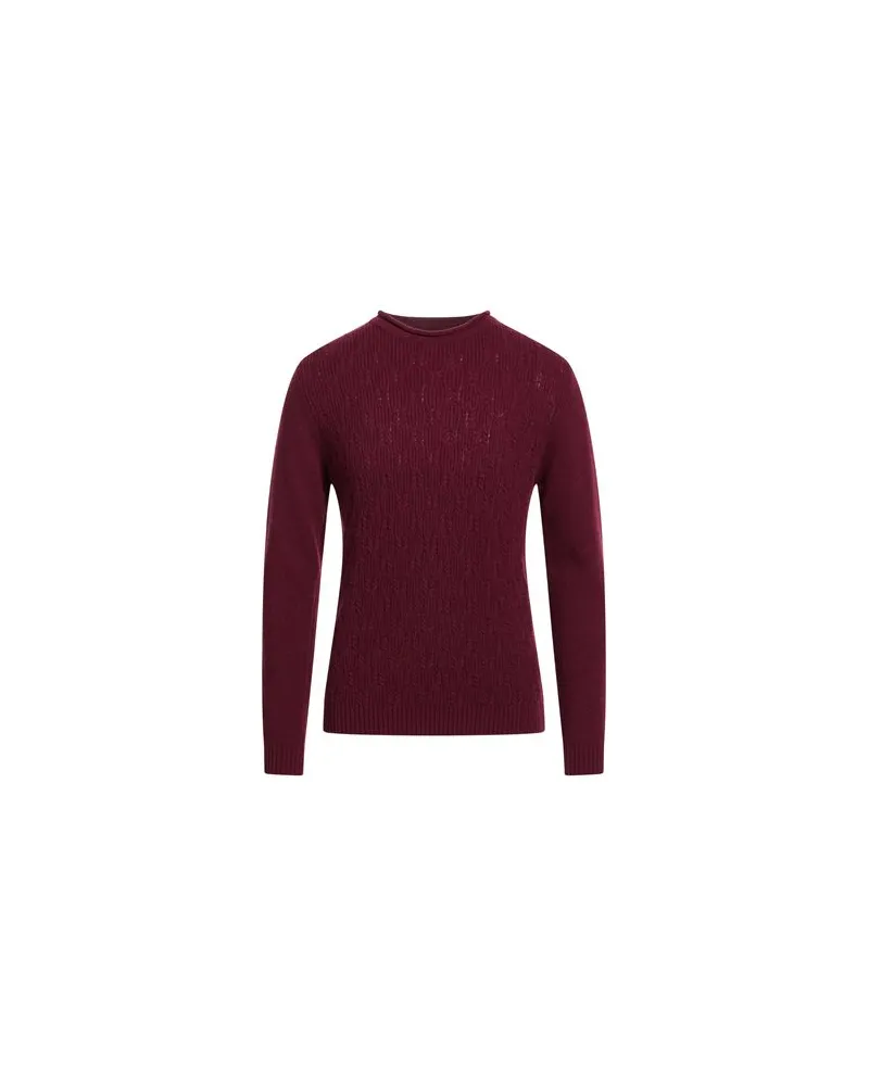 Daniele Alessandrini STRICKWAREN - Pulloverauf YOOX.COM Pflaume