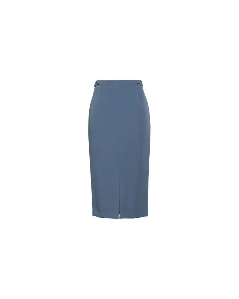 Trussardi HOSEN & RÖCKE - Midi-Röckeauf YOOX.COM Taubenblau