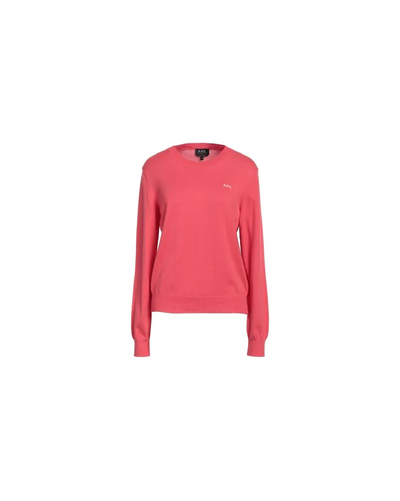A.P.C. STRICKWAREN - Pulloverauf YOOX.COM Koralle