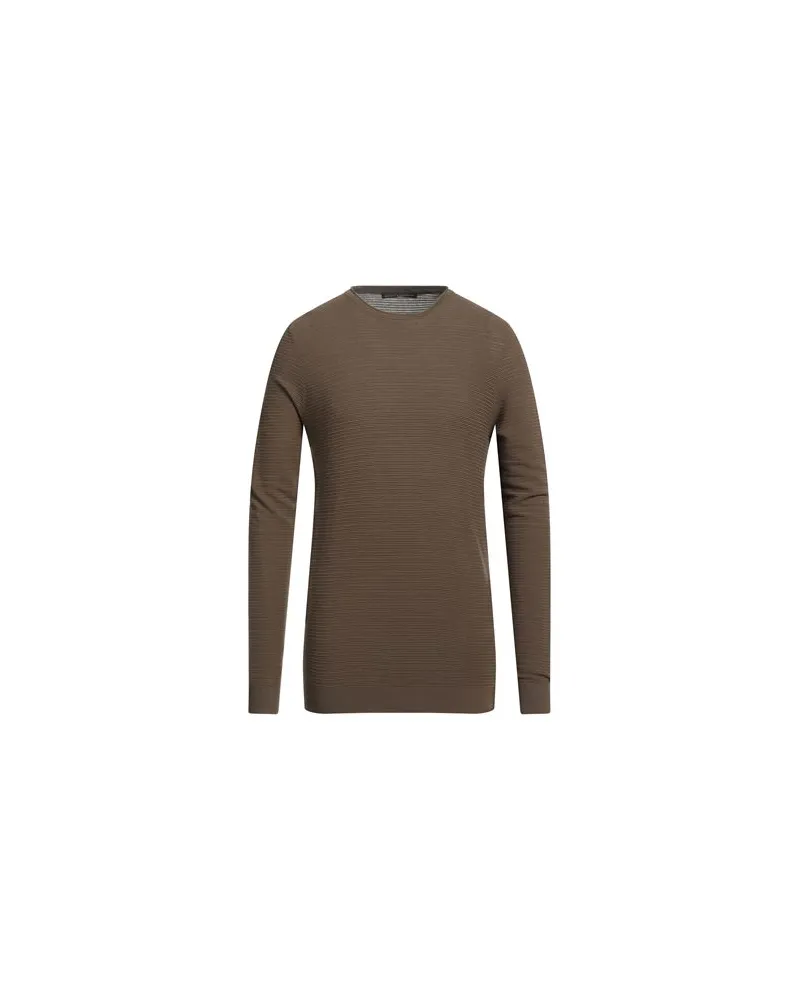 Daniele Alessandrini STRICKWAREN - Pulloverauf YOOX.COM Khaki