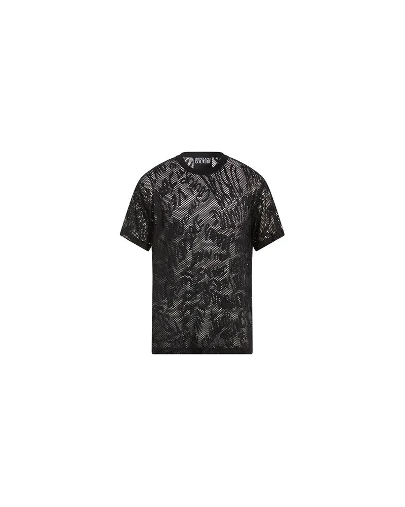 Versace Jeans TOPS - T-shirtsauf YOOX.COM Schwarz