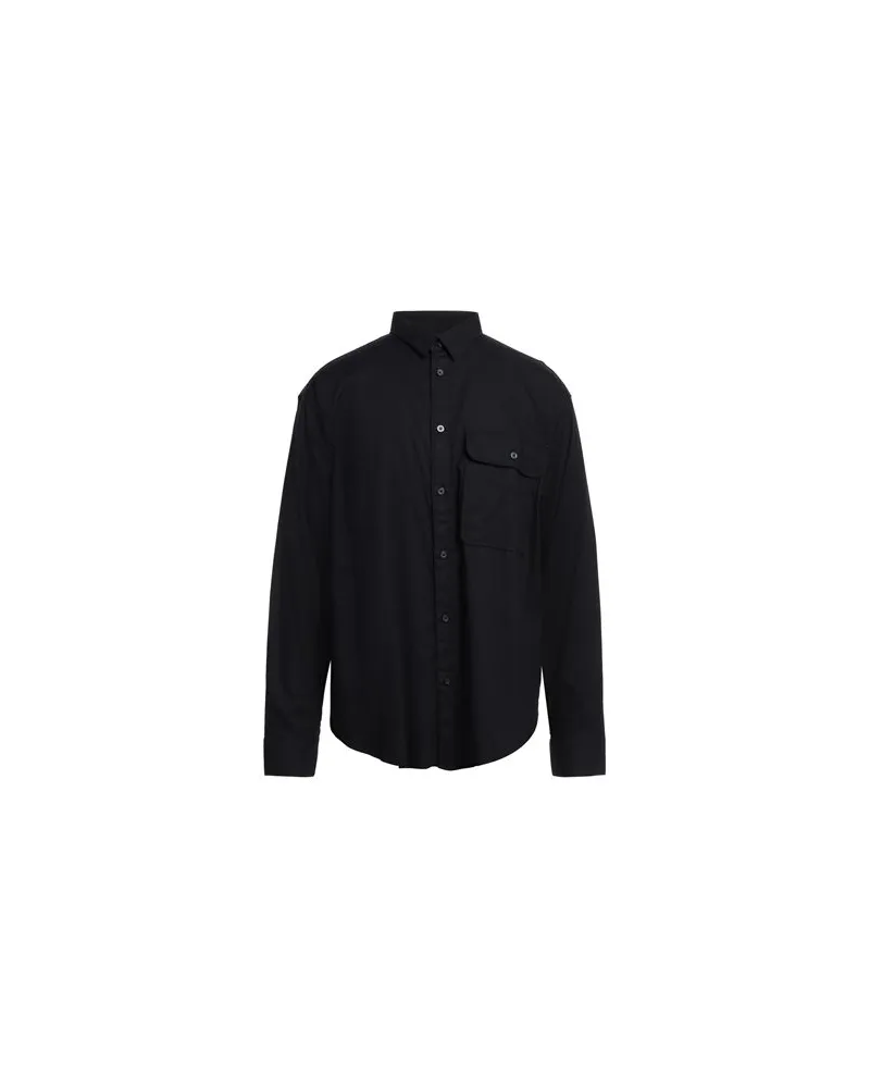 Armani Exchange TOPS - Hemdenauf YOOX.COM Nachtblau