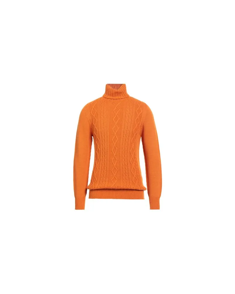 BECOME STRICKWAREN - Rollkragenpulloverauf YOOX.COM Orange