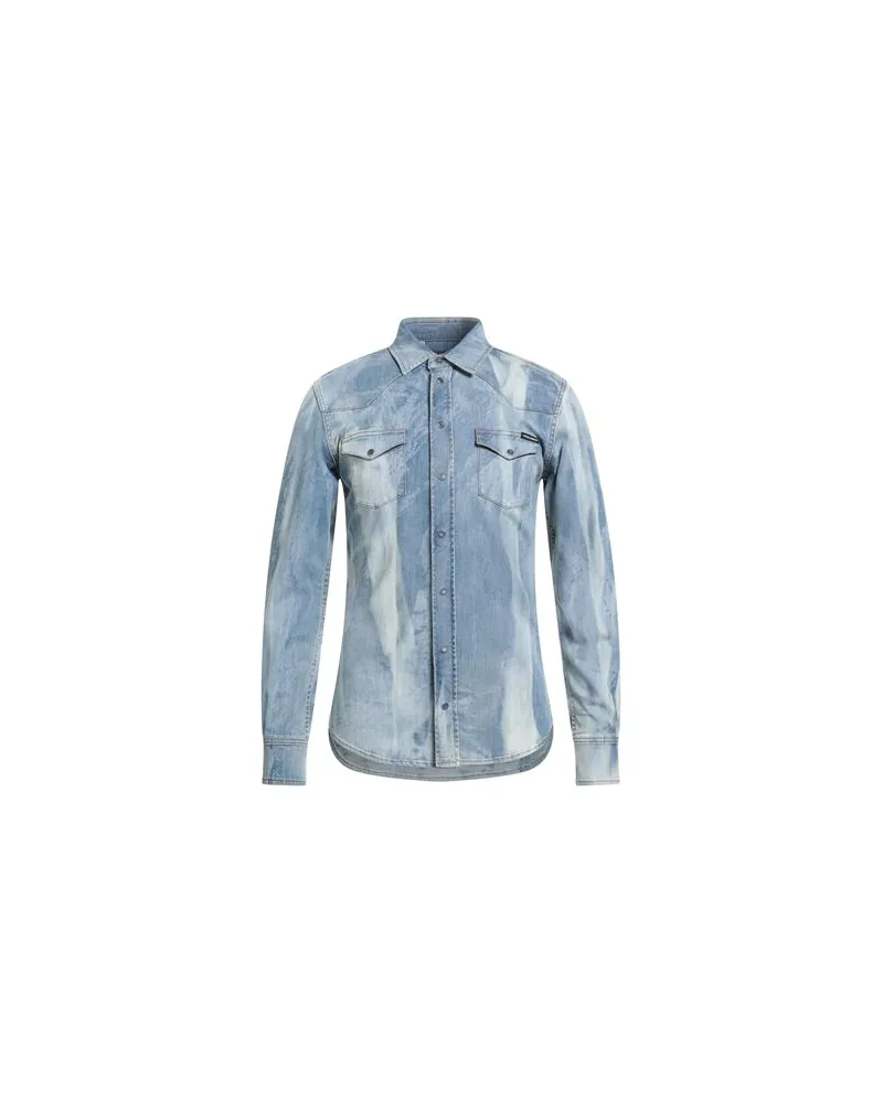 Dolce & Gabbana TOPS - Jeanshemdenauf YOOX.COM Blau