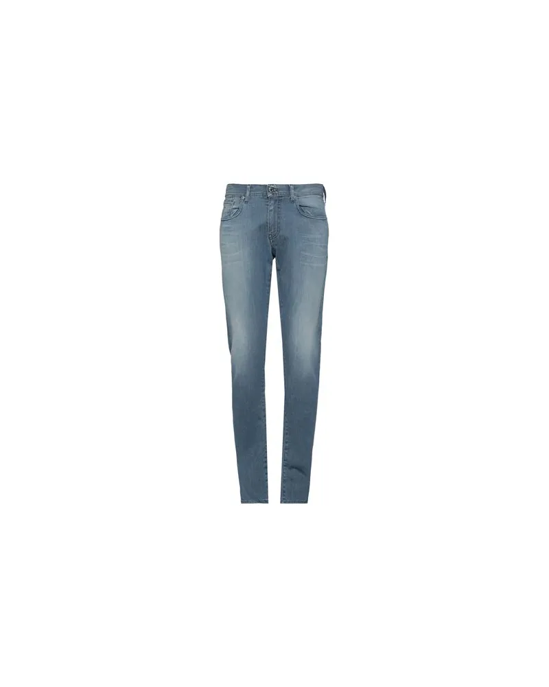 Armani Exchange HOSEN & RÖCKE - Jeanshosenauf YOOX.COM Blau