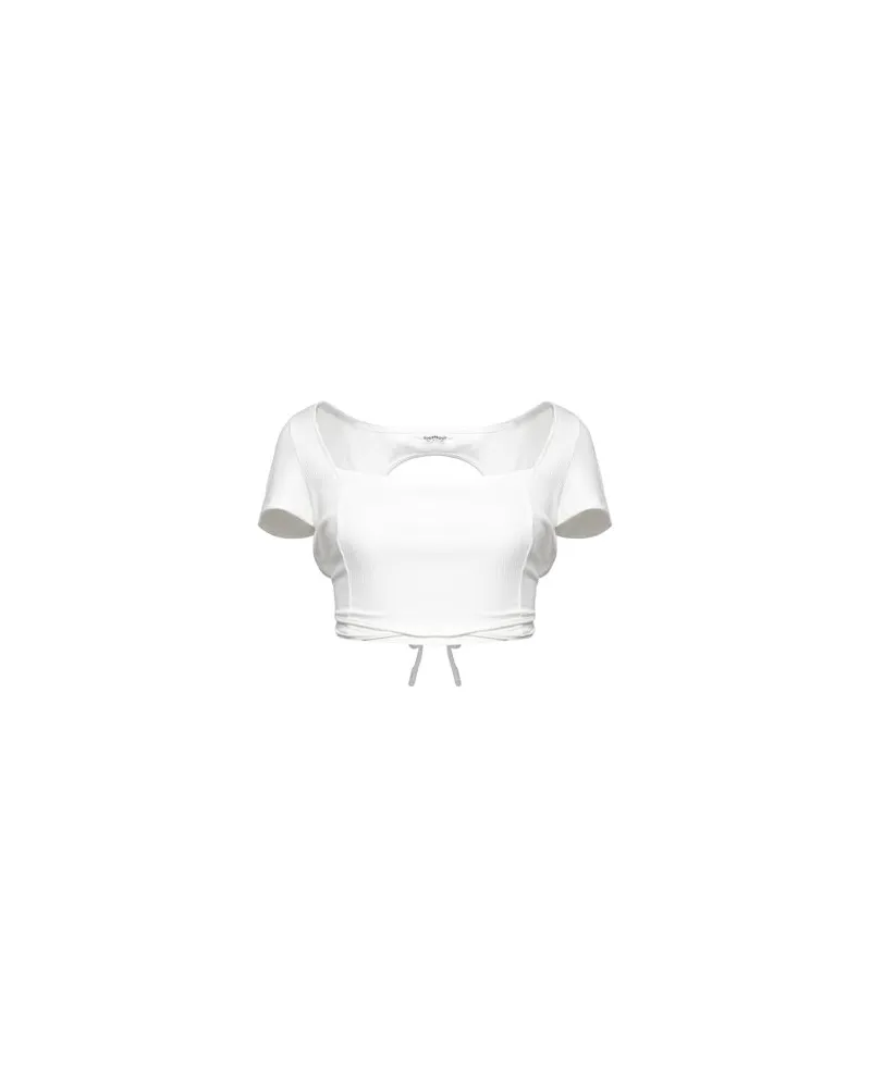Glamorous TOPS - T-shirtsauf YOOX.COM Weiß