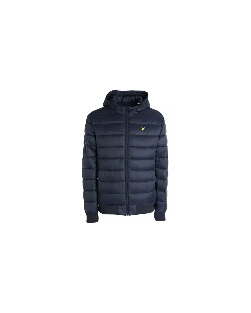 Lyle & Scott JACKEN & MÄNTEL - Pufferjacken & Daunenjackenauf YOOX.COM Nachtblau