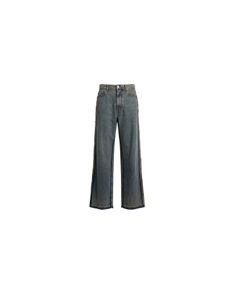 Maison Margiela HOSEN & RÖCKE - Jeanshosenauf YOOX.COM Blau