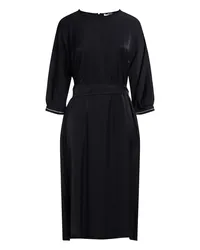 Peserico Midi-Kleid Schwarz