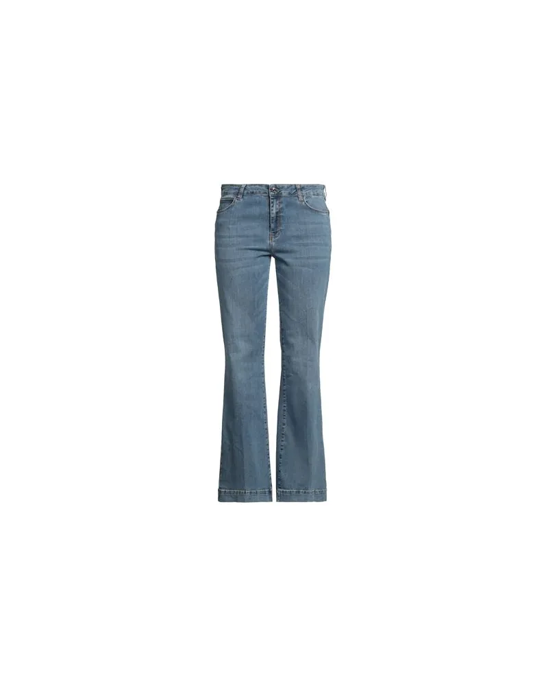 Caractère ÈSSENTIAL - HOSEN & RÖCKE - Jeanshosenauf YOOX.COM Blau