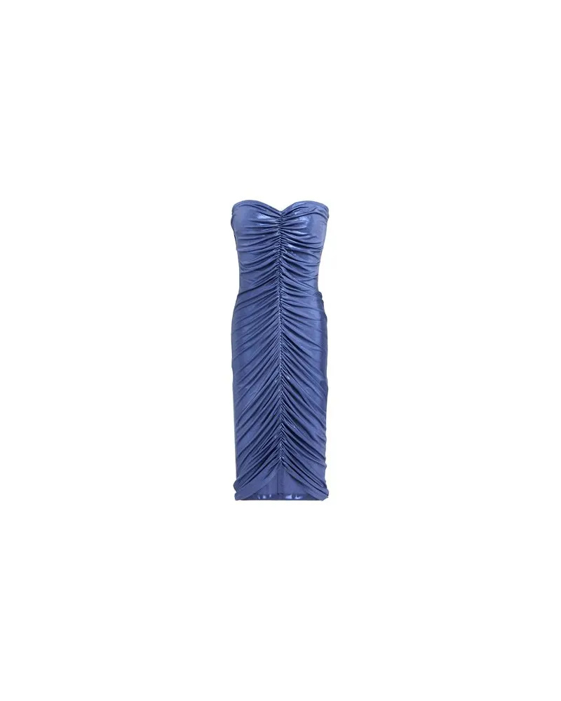 Norma Kamali KLEIDER - Midi-Kleiderauf YOOX.COM Blau