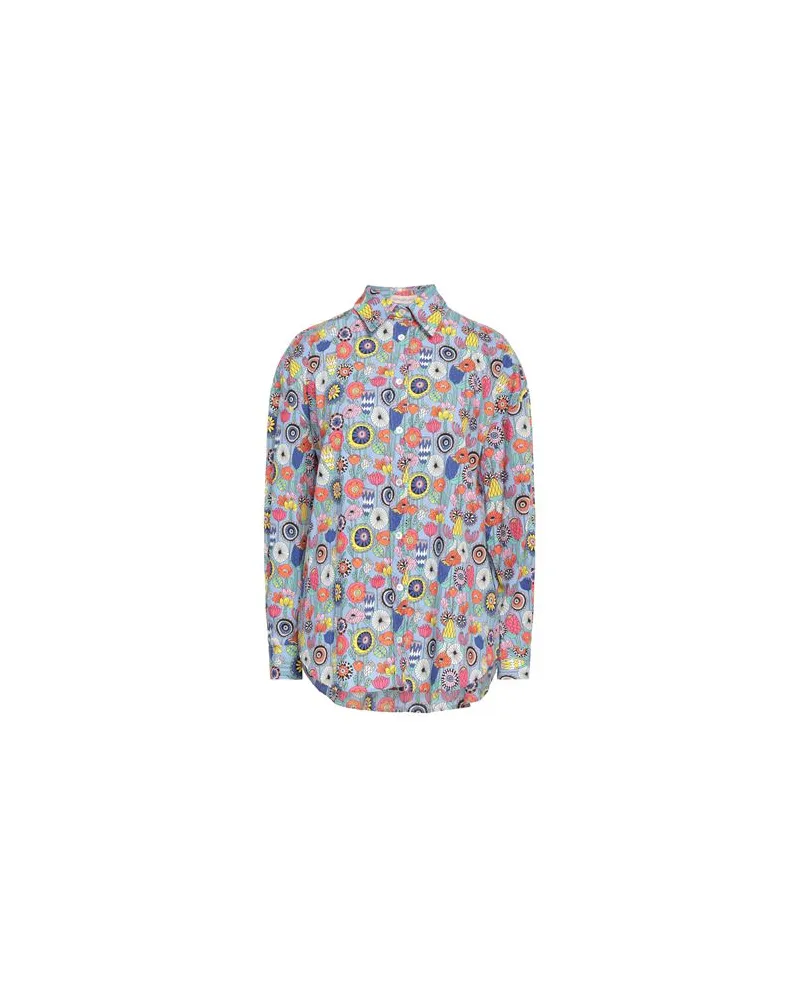 Camicettasnob TOPS - Hemdenauf YOOX.COM Taubenblau