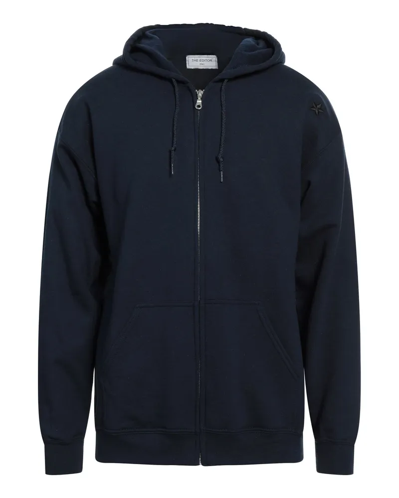 THE EDITOR Sweatshirt Marineblau